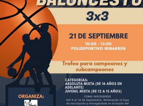 3X3 FIESTAS ERMITAGAÑA / MENDEBALDEA