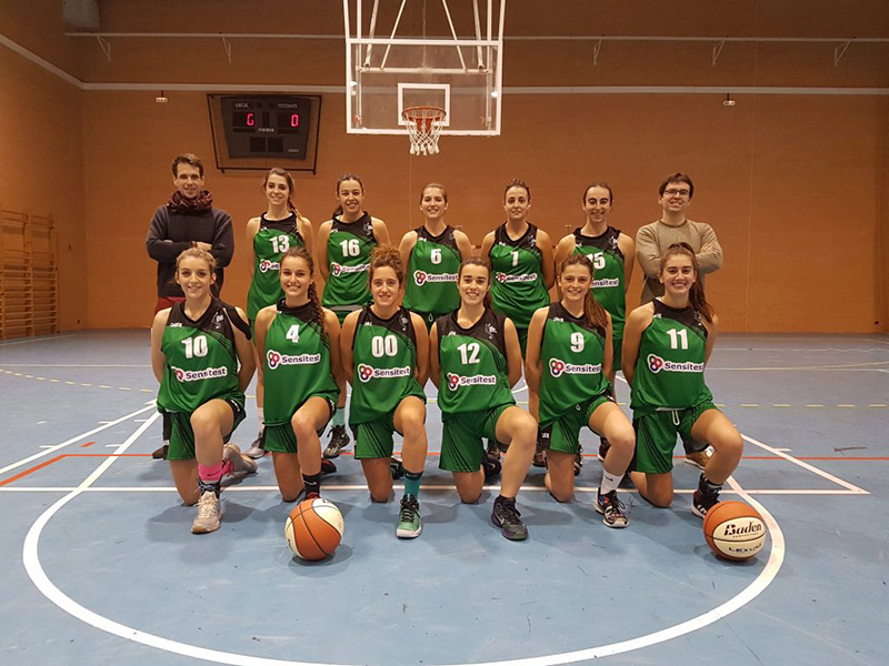 Equipo femenino de baloncesto