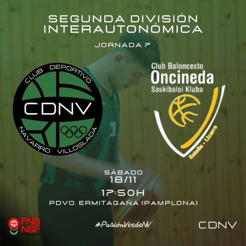 CDNV baloncesto oncineda estella pamplona duelo