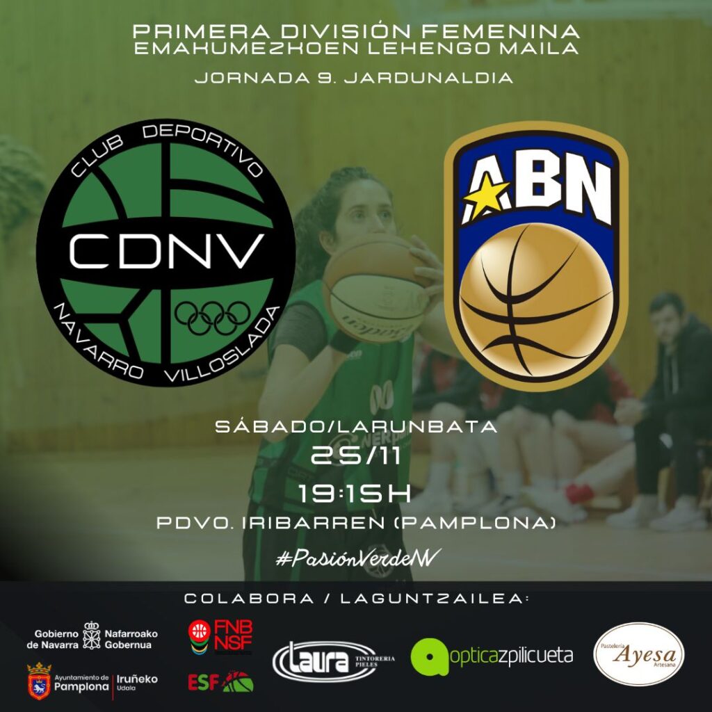 baloncesto femenino navarra primera division nacional cd navarro villoslada