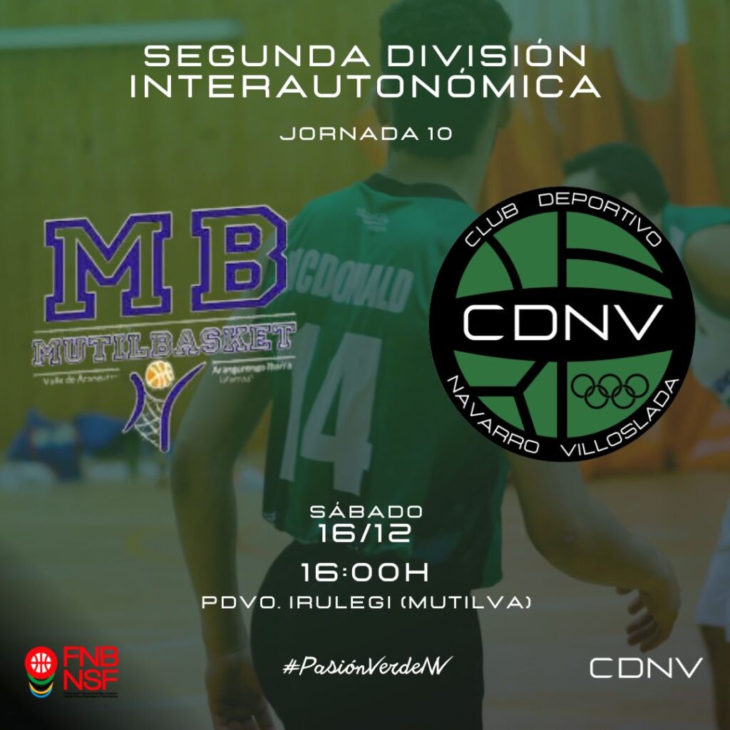 Segunda Nacional Masculina Baloncesto Navarra CD Navarro Villoslada