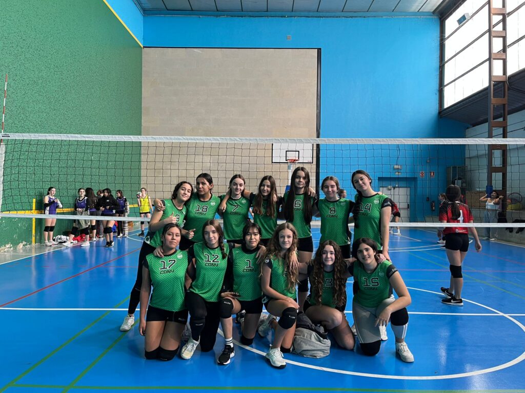 voleibol cadete club deportivo navarro villoslada pamplona navarra campeonato