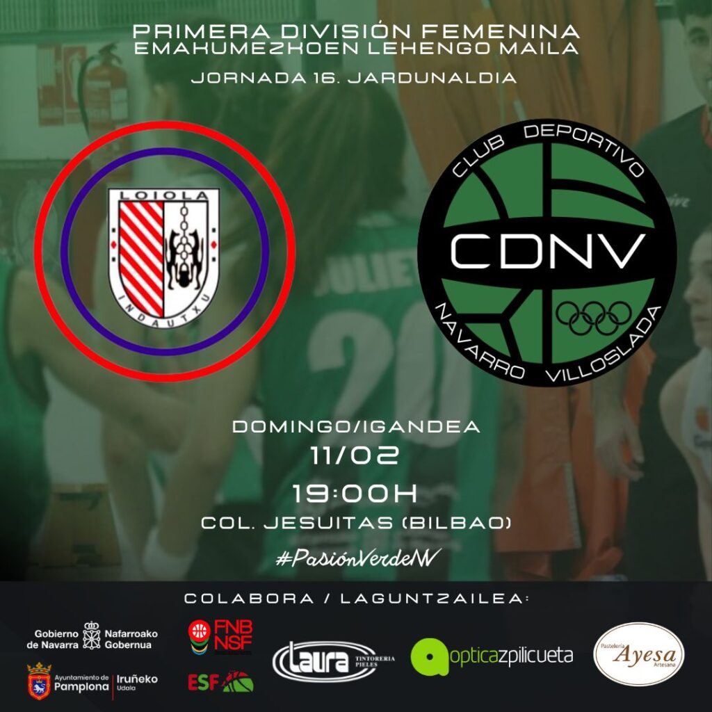 baloncesto primera nacional femenino navarra pamplona bilbao pais vasco federacion baloncesto