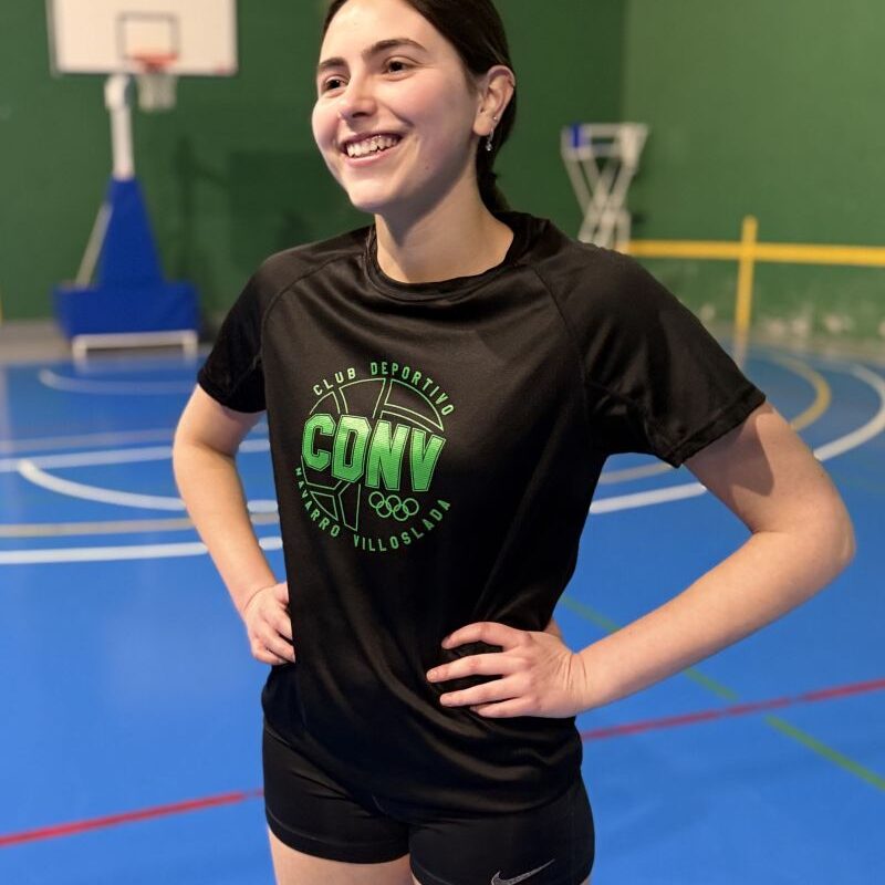 Camiseta técnica negra (CDNV)